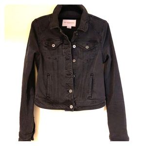 Pilcro by Anthropologie Black denim jacket